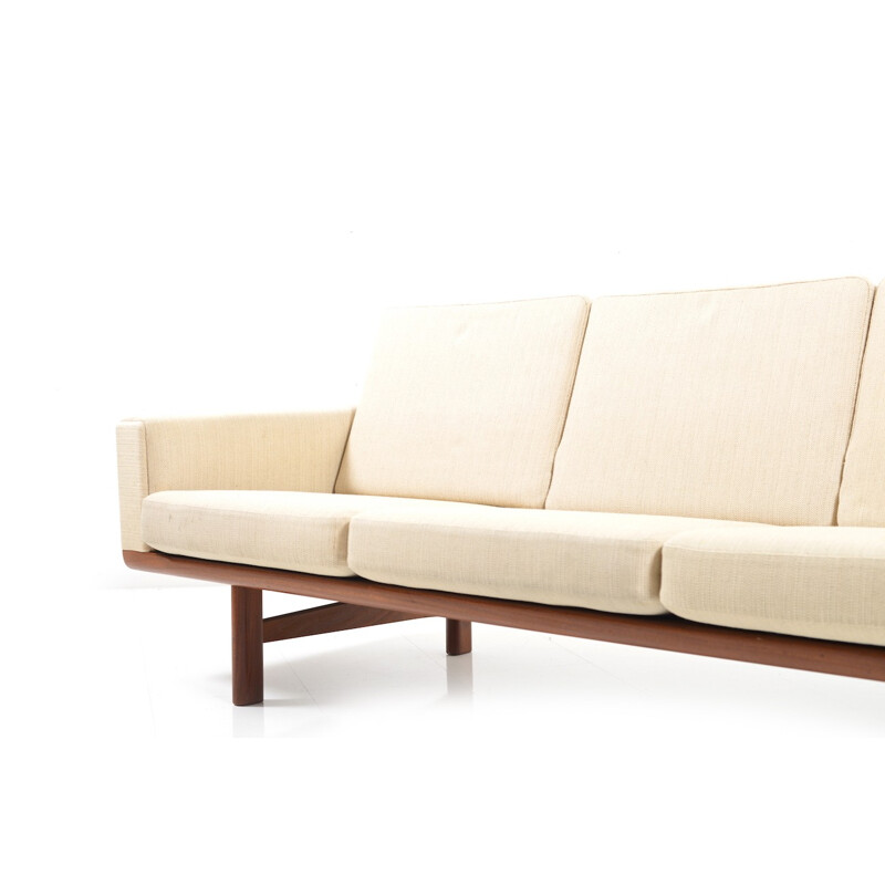 Vintage Danish Teak "GE-236" Sofa by Hans Wegner for Getama - 1950s