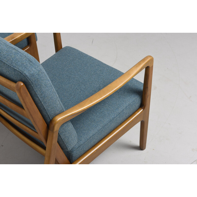 Paire de fauteuils vintage d'Ole Wanscher pour France & Sons - 1950