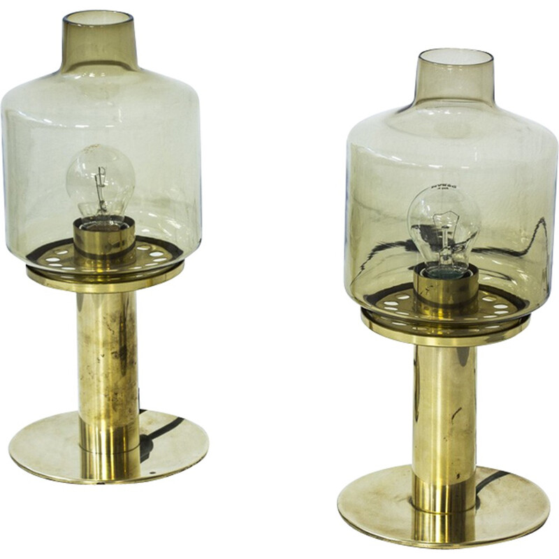 Pair of B102 lamps by Hans-Agne Jakobsson - 1960s