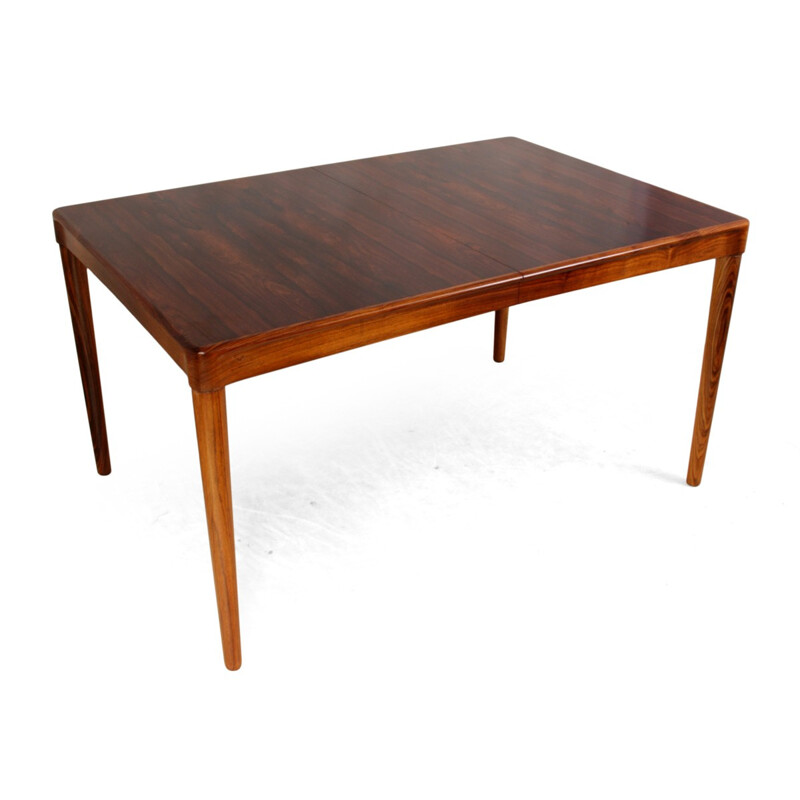 Table à repas vintage en palissandre de H.W Klein pour Bramin - 1960