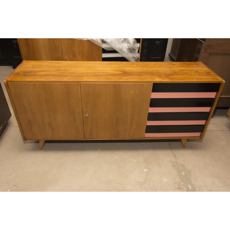 Mid-century U-460 sideboard by Jiří Jiroutek for Interier Praha - 1960s 