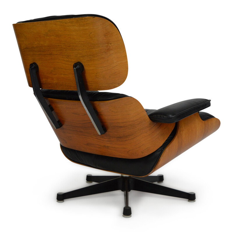 Rosewood Lounge Chair and Ottoman by Eames for Herman Miller - 1970s