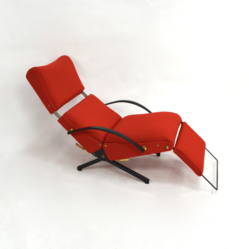 P40 Lounge Chair with New Upholstery by Osvaldo Borsani - 1950s