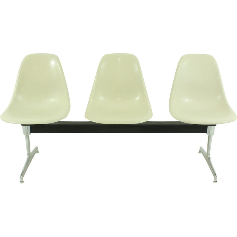 3-seater bench by Eames for Vitra - 1960s 