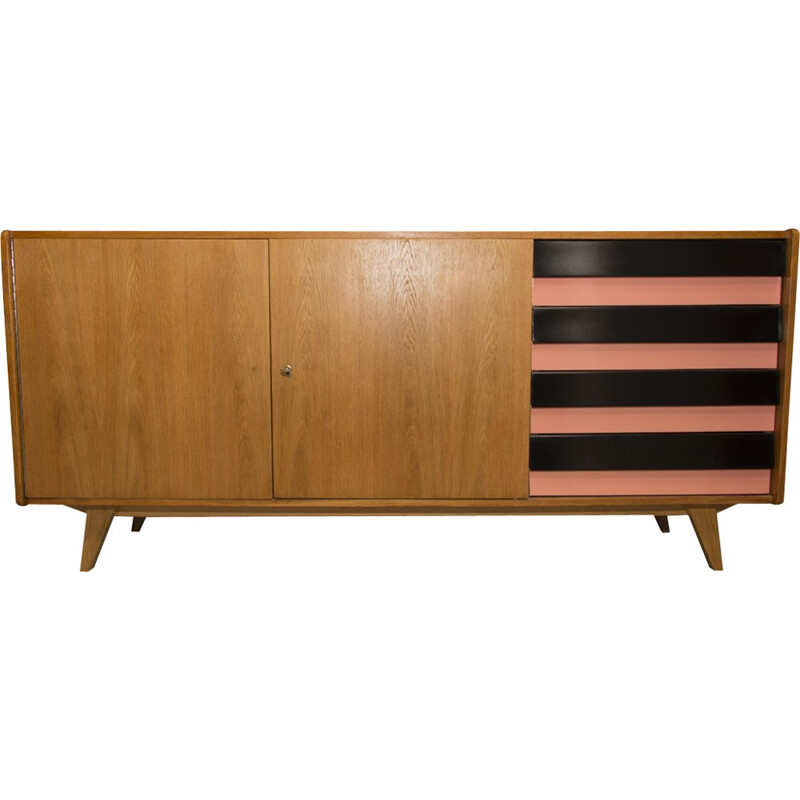 Mid-century U-460 sideboard by Jiří Jiroutek for Interier Praha - 1960s 