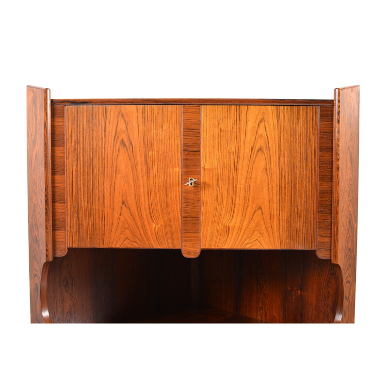 Mid-century Danish rosewood corner cabinet - 1960s