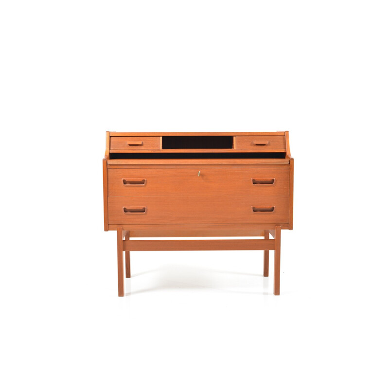 Vintage secretary in teak by Arne Wahl Iversen - 1960s