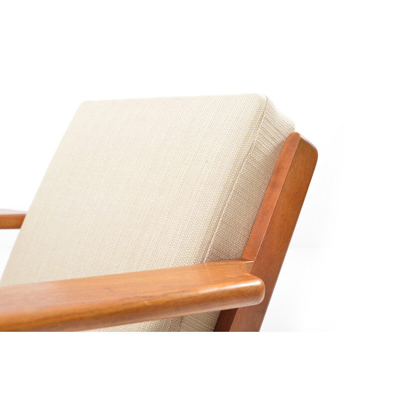 "GE-290" armchair in teak by Hans J.Wegner for Getama - 1960s