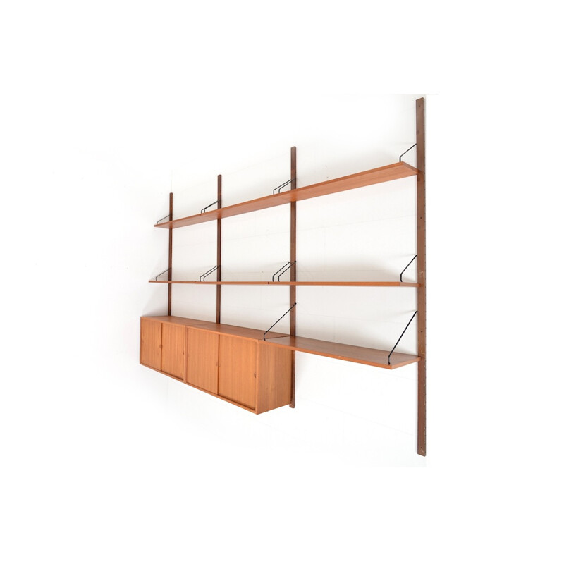 "Royal" modular storage unit in teak by Poul Cadovius for Cado - 1960s