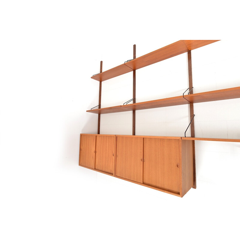 "Royal" modular storage unit in teak by Poul Cadovius for Cado - 1960s