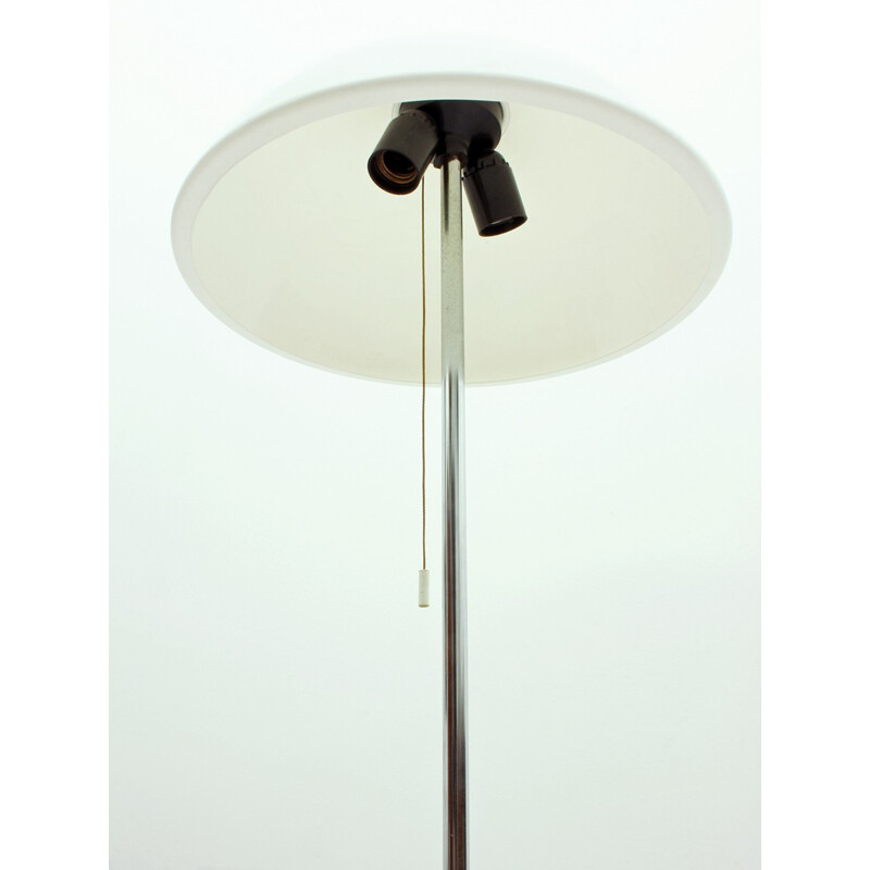 German Chrome & Acrylate Floor Lamp from Kaiser Leuchten - 1970s