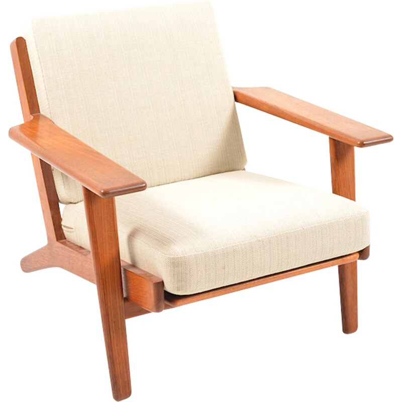 "GE-290" armchair in teak by Hans J.Wegner for Getama - 1960s
