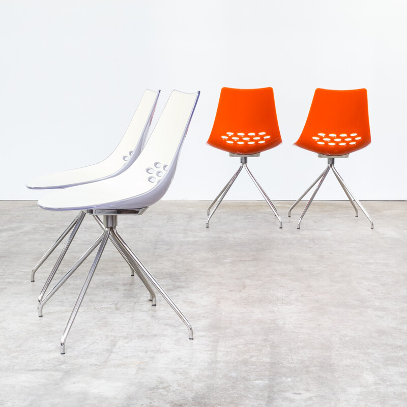 Set of 4 'Jam' chairs by Archirivolto for Calligaris - 2000s