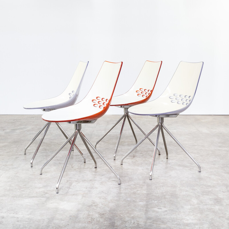 Set of 4 'Jam' chairs by Archirivolto for Calligaris - 2000s
