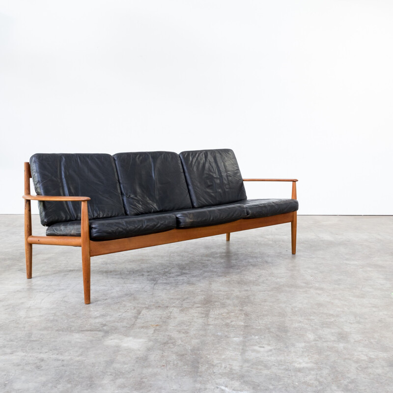 Grete Jalk 3 seat sofa for France & Son - 1960s