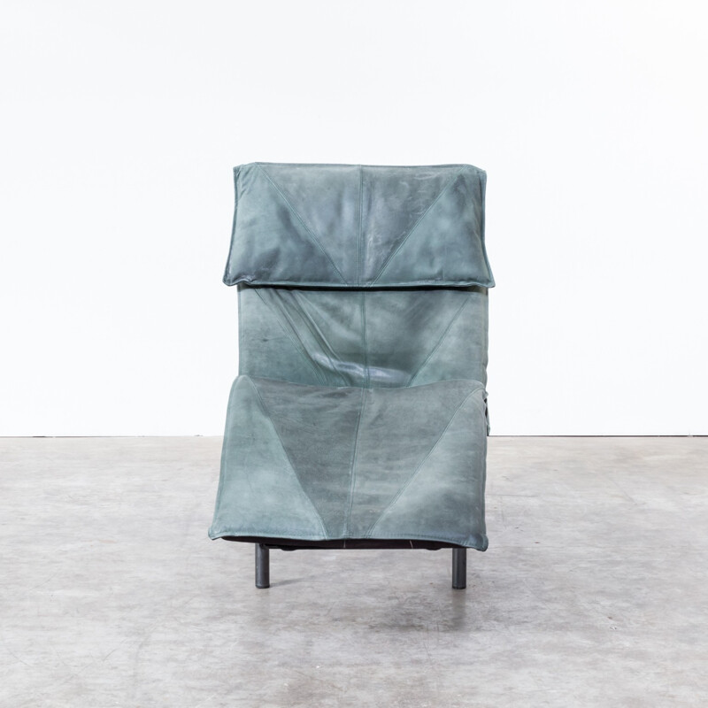 Chaise longue vintage en simili cuir de Tord Björklund - 1980