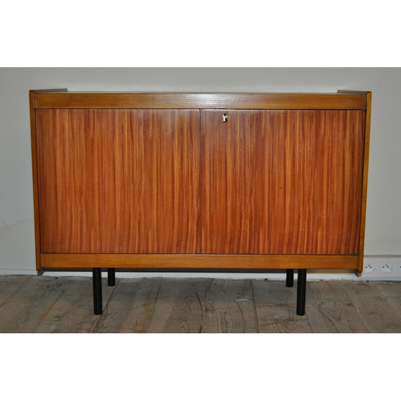 Small sidebaord in teak, Alain RICHARS - 1960s