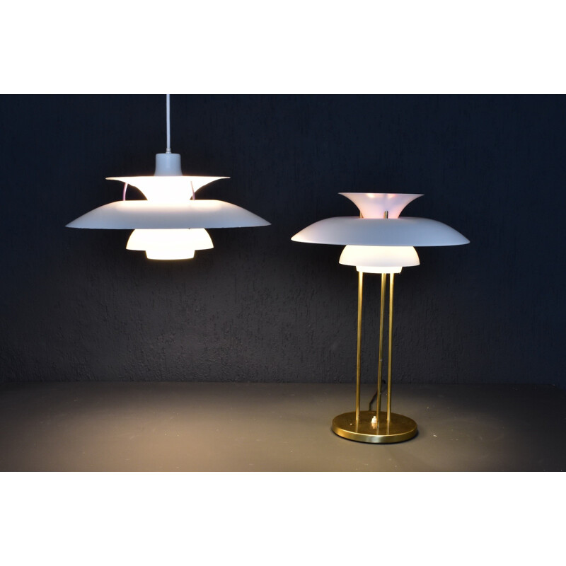 PH5 table lamp by Poul Henningsen for Louis Poulsen - 1970s