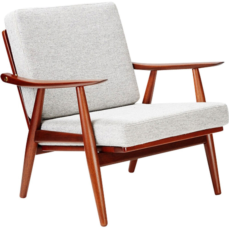 Pair of armchair by Hans Wegner GE-270 Chairs - 1950s