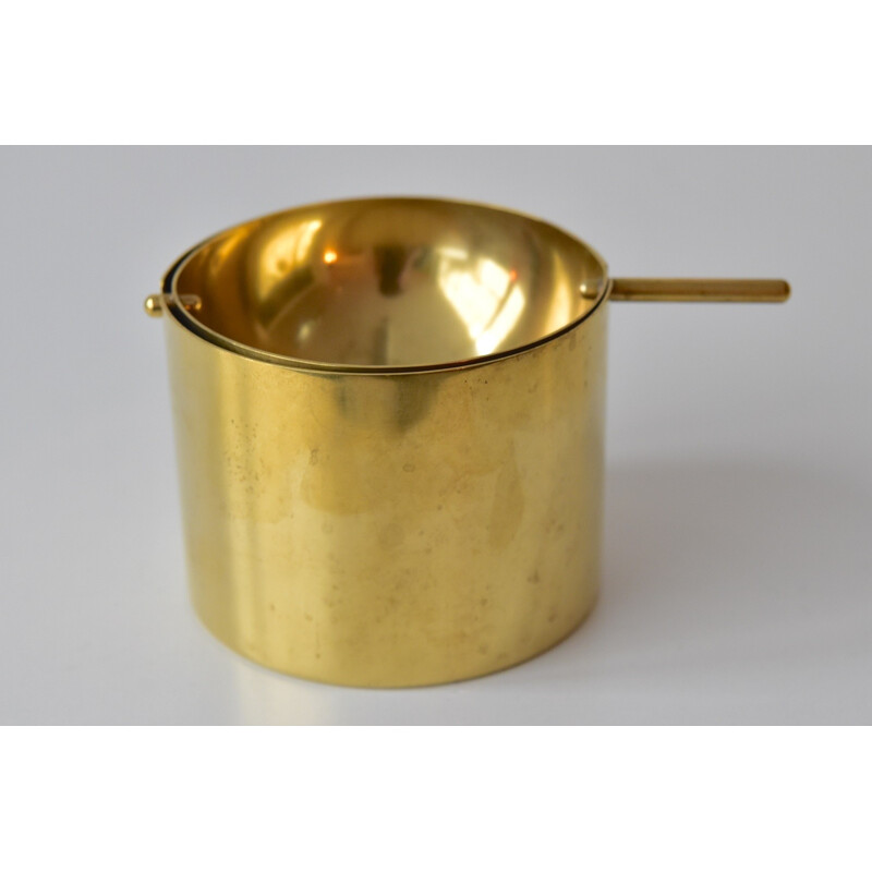 Brass ashtray by Arne Jacobsen for Stelton - 1960s