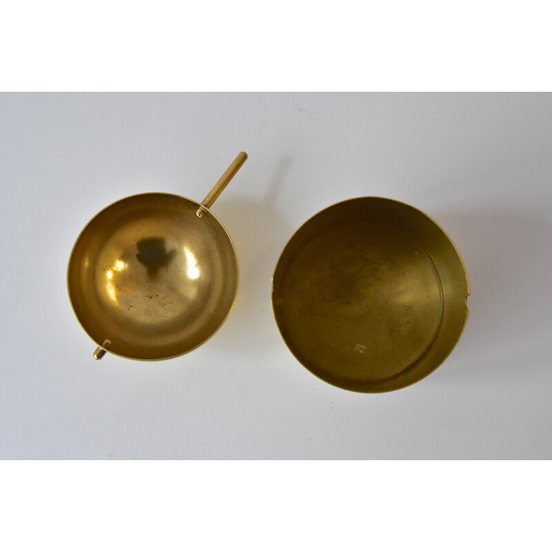 Brass ashtray by Arne Jacobsen for Stelton - 1960s