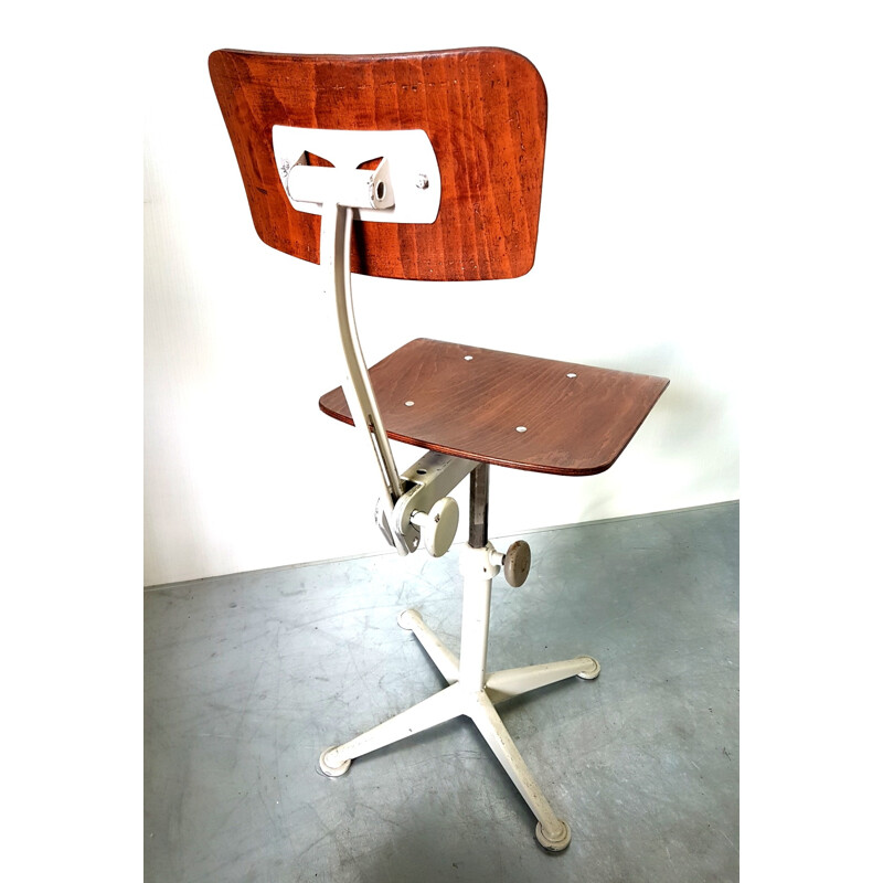 Vintage stool by Friso Kramer for  Ahrend de Cirkel - 1970s