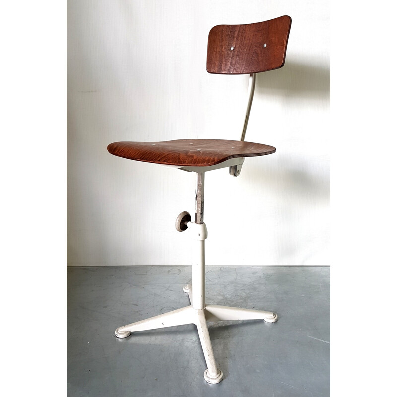 Vintage stool by Friso Kramer for  Ahrend de Cirkel - 1970s