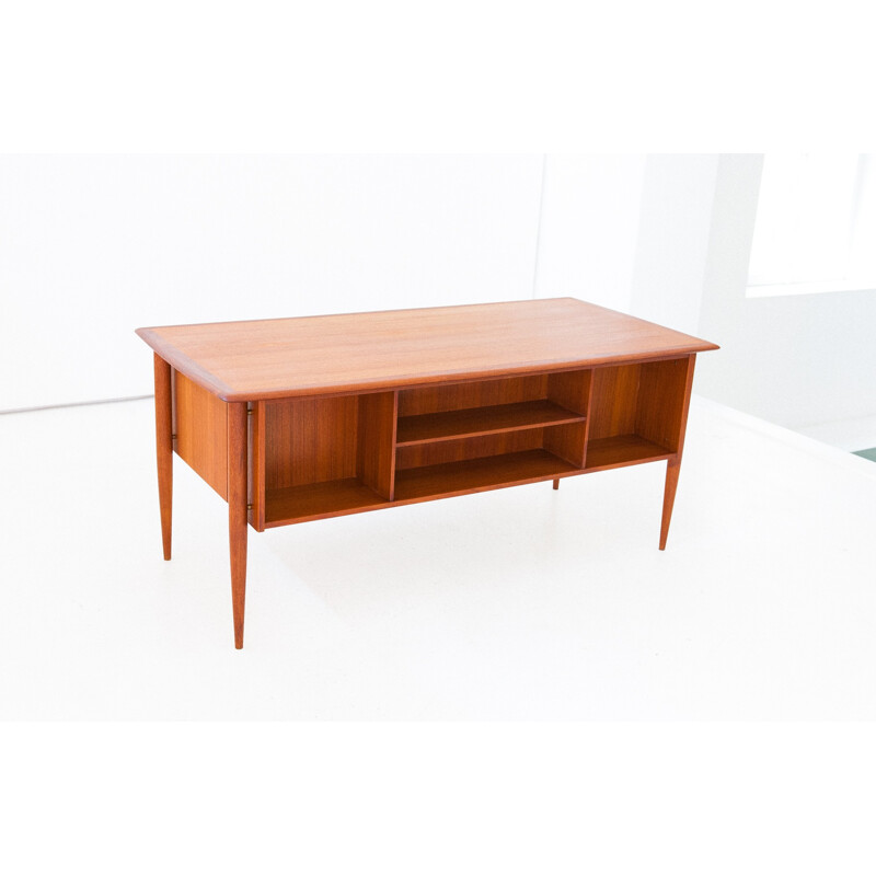 Vintage Danish Teak Desk - 1950s