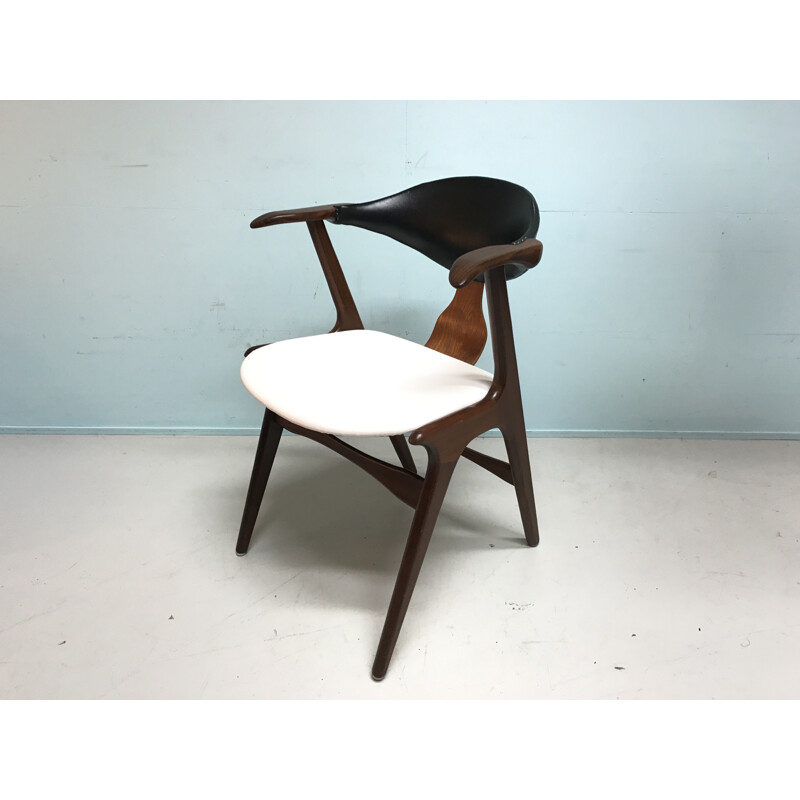 Fauteuil en corne de vache de L.van Teeffelen pour Awa - 1960