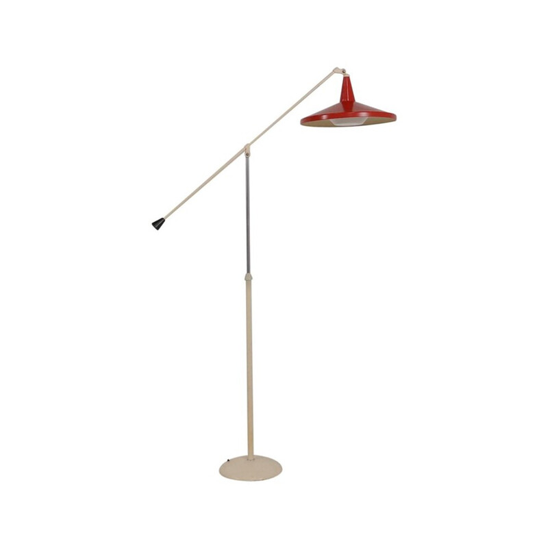 Panama Floor Lamp by Wim Rietveld for Gispen - 1950s