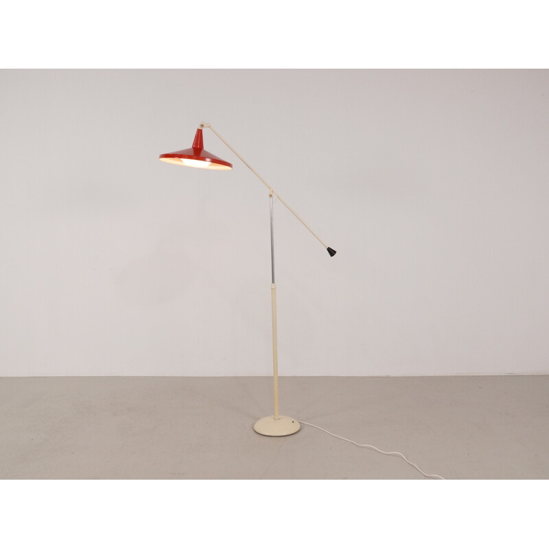 Panama Floor Lamp by Wim Rietveld for Gispen - 1950s