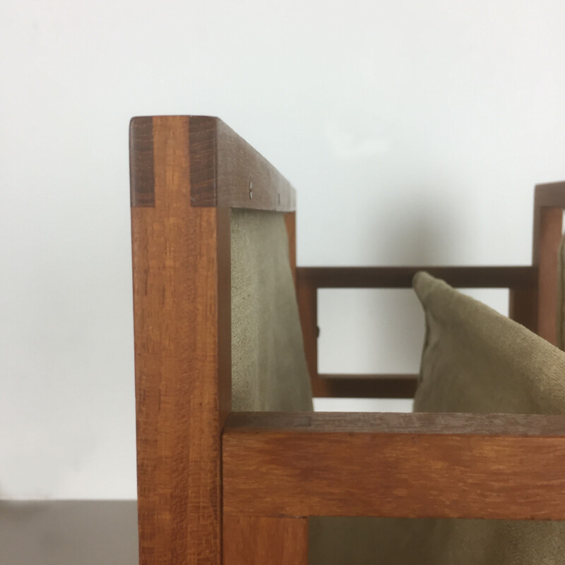 Original Teak Magazine Rack by Kai Kristiansen for Sika Mobler, Denmark - 1960s