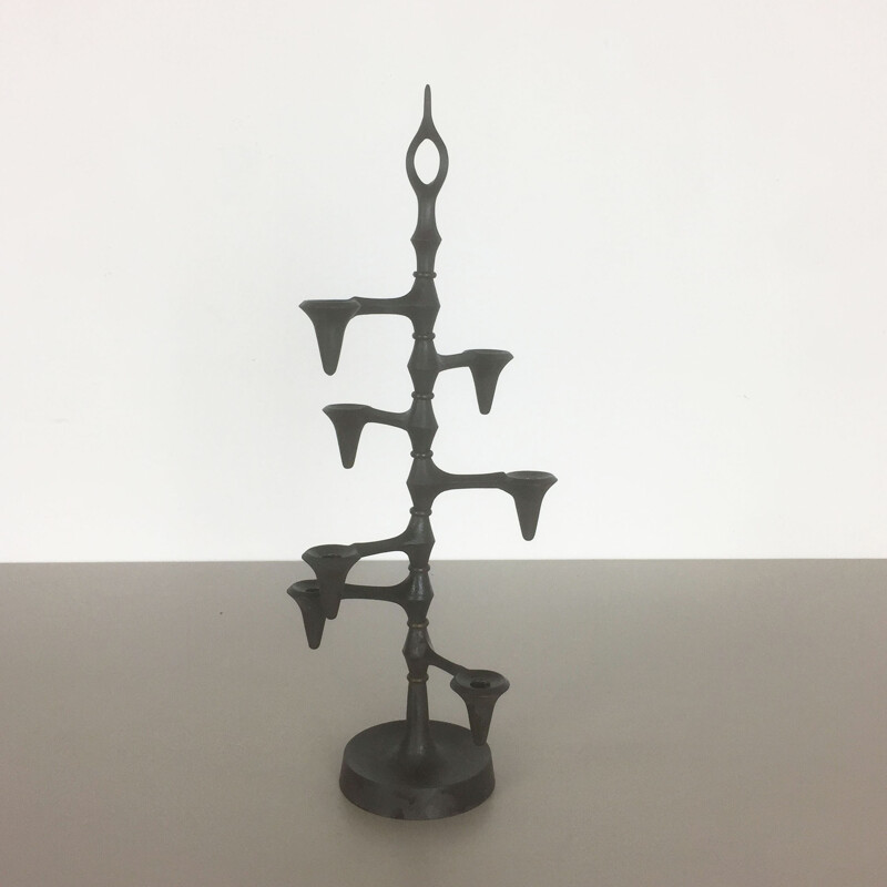 Vintage candleholder by Jens Harald Quistgaard for Dansk Design - 1960s