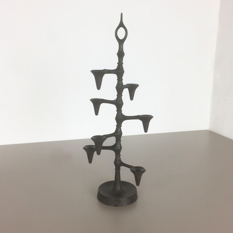 Vintage candleholder by Jens Harald Quistgaard for Dansk Design - 1960s