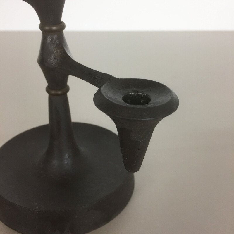 Vintage candleholder by Jens Harald Quistgaard for Dansk Design - 1960s