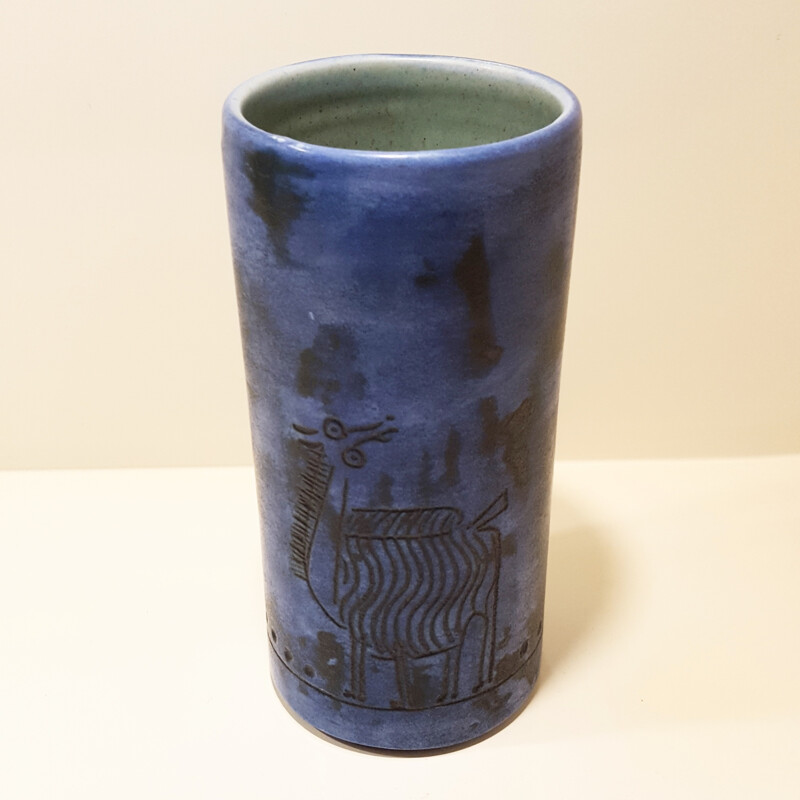 Vase en céramique de Jacques Blin - 1960
