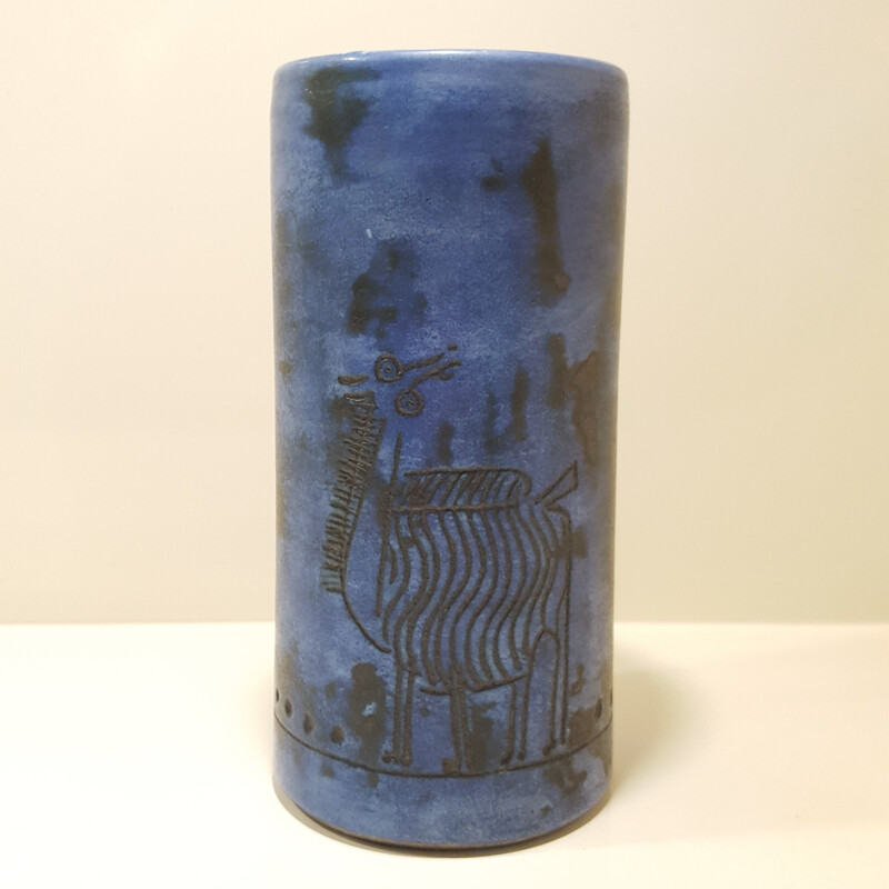 Ceramic vintage vase by Jacques Blin - 1960s