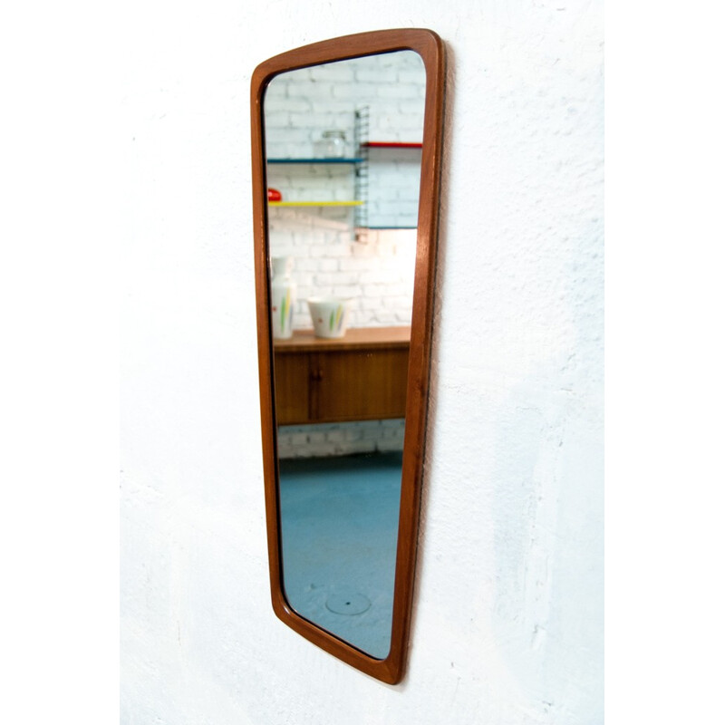 Large Scandinavian Mid-Century Mirror - 1960s
