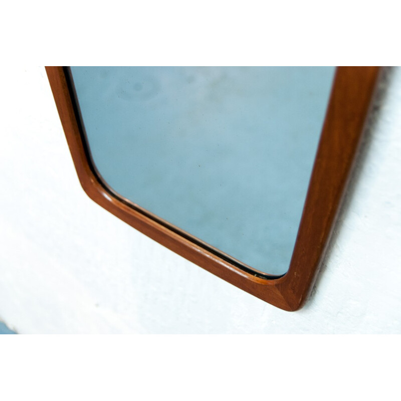 Large Scandinavian Mid-Century Mirror - 1960s