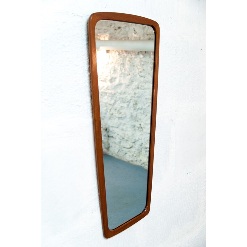 Large Scandinavian Mid-Century Mirror - 1960s
