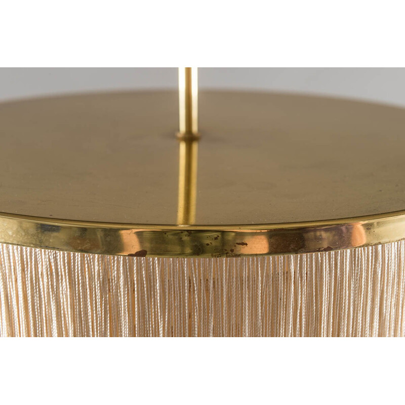 Hanging lamp in Brass with Fringes by Hans-Agne Jakobsson - 1960s