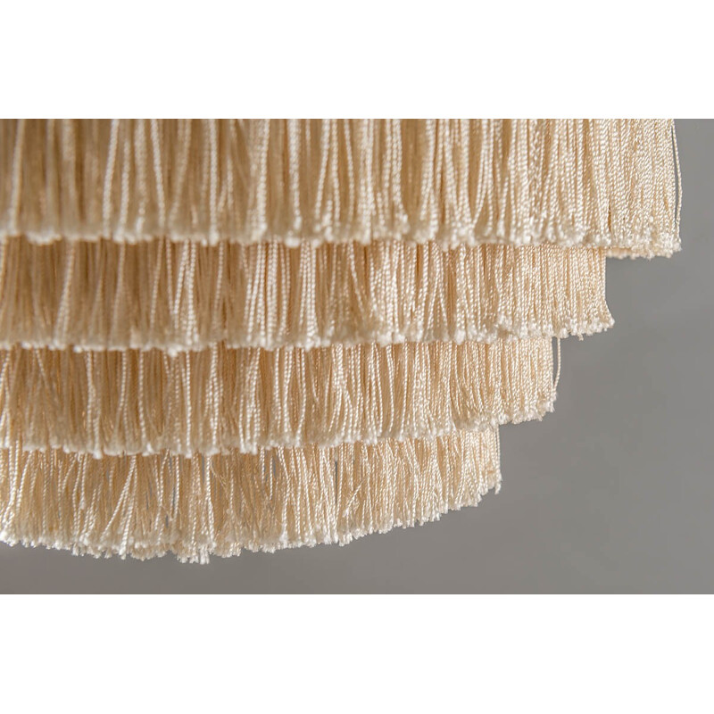 Hanging lamp in Brass with Fringes by Hans-Agne Jakobsson - 1960s