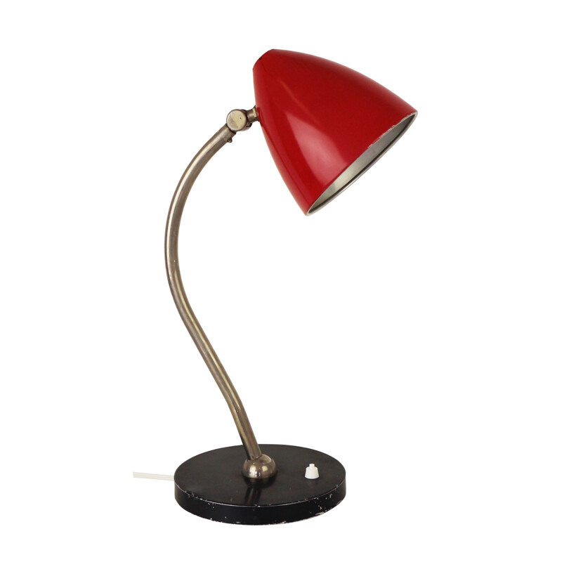 Rare Model 96 desk light by H. Busquet for Hala Zeist - 1960s