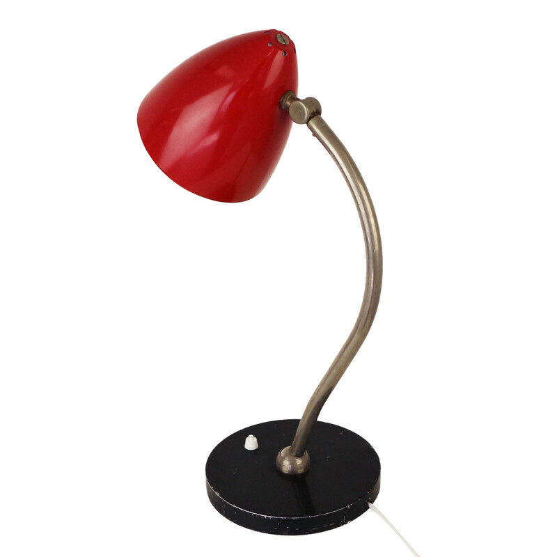 Rare Model 96 desk light by H. Busquet for Hala Zeist - 1960s