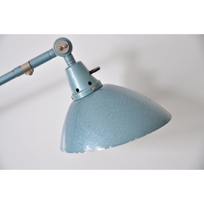 Blue lamp by Curt Fischer for Midgard - 1960s