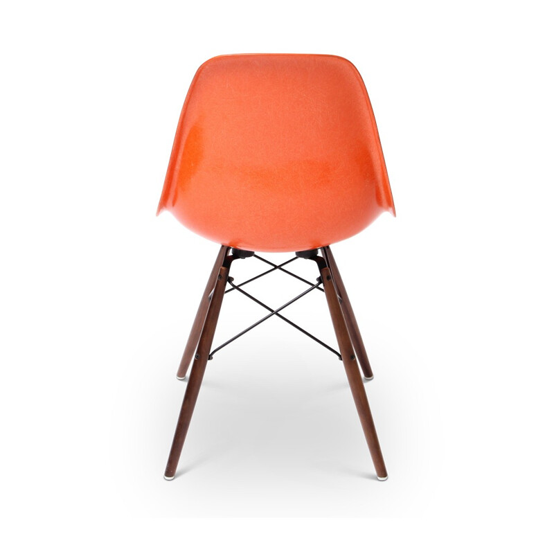 Orange "DSW" chair, Charles & Ray EAMES - 1950s