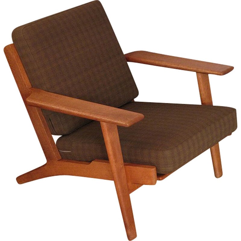 "GE290" Oak armchair by Hans Wegner for Getama - 1950s