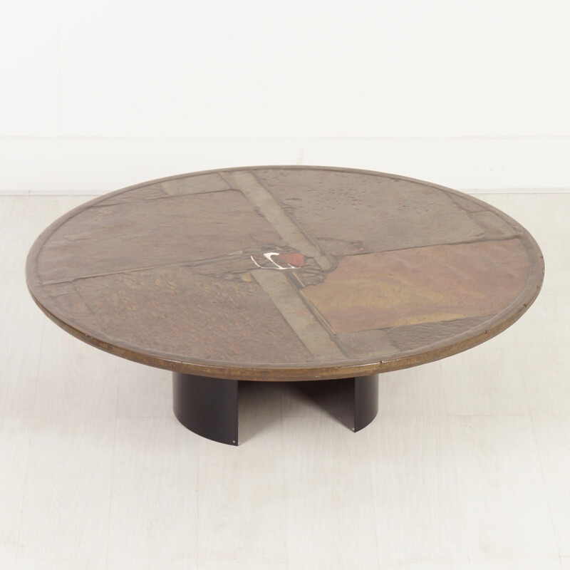 Round Coffee Table by Paul Kingma - 1990s