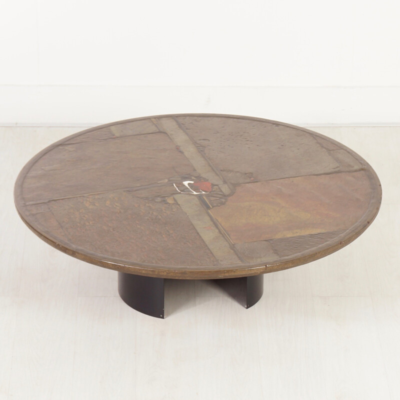 Round Coffee Table by Paul Kingma - 1990s