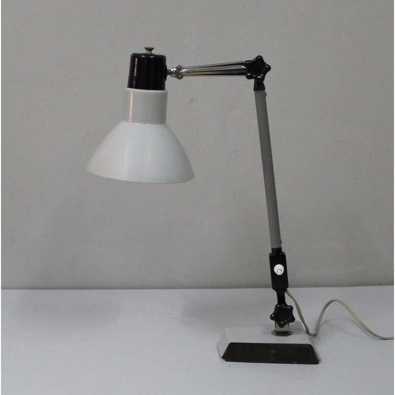 Mid-century desk lamp in metal - 1950s